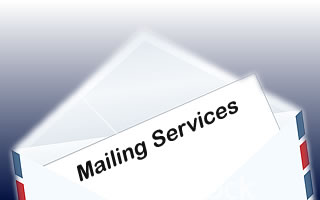 Mailing service shop