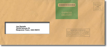 brown window envelope