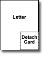 detachable reply card direct mailers