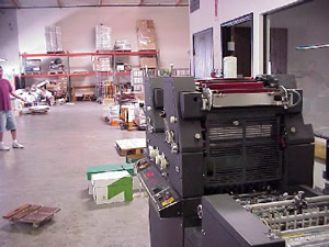 mailing house printing press